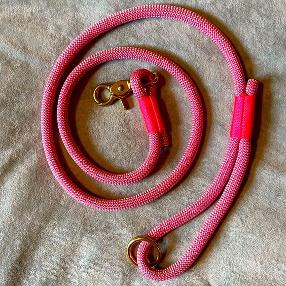 The Foggy Dog Watermelon Pink Climbing Dog Leash - 4 Feet